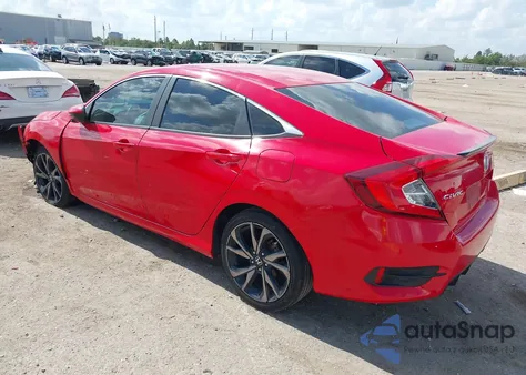 2019 Honda Civic Sport from USA, damaged, VIN 2HGFC2F85KH571154